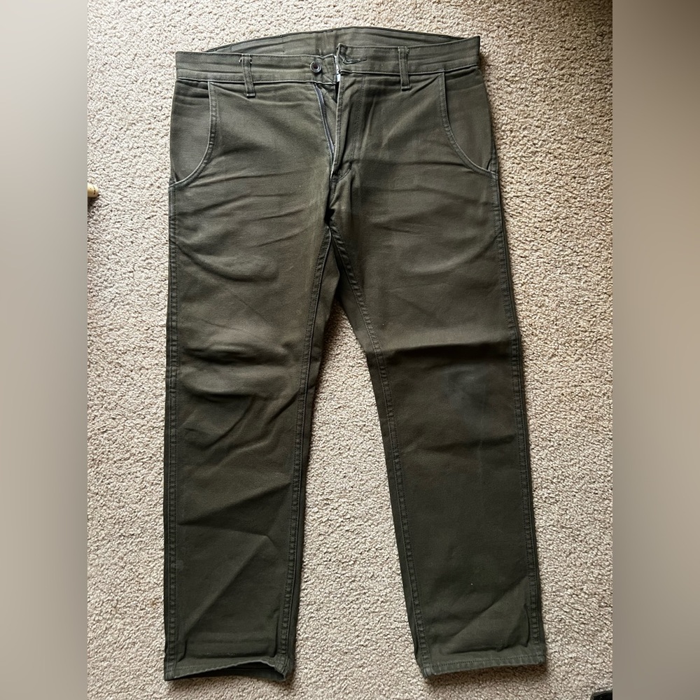 Railcar Fine Goods Seaweed Flight Trousers 32x30